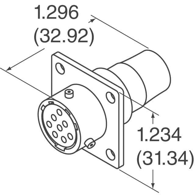 PT02SE-16-8S Amphenol Industrial Operations  Assemblages de connecteurs circulaires